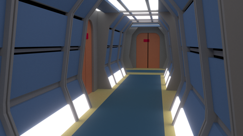 Star Trek: The Next Generation Hallway preview image